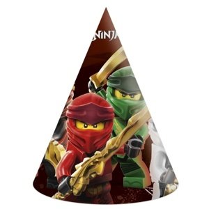 Lego Ninjago - Čepičky papírové  6 ks