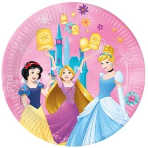 Princess Disney Live Your Story - Talířky papírové  23 cm 8ks