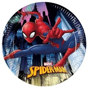 Spiderman Team Up - Talířky papírové  20cm 8ks