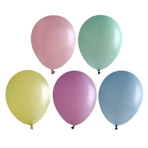 Balónky mix latexové, pastelové 30 cm 10 ks