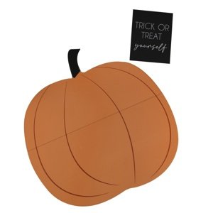 Halloween Trick or treat - Servírovací deska Halloween dýně  41 x 40 cm