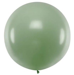 Balón latexový jumbo rozmarýnově zelený 1 m