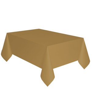 Ubrus papírový zlatý 137 x 274 cm