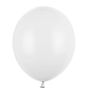 Balónek latexový bílý 23cm 1ks
