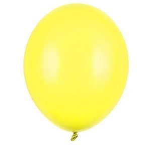 Balónky latexové pastelové žluté 23 cm 1 ks
