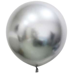Balónky latexové chromové stříbrné 61 cm 2 ks