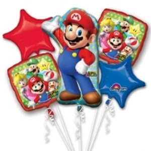 Balónkový buket Super Mario + těžítko
