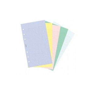 Filofax papír linkovaný i nelinkovaný,5 barev, 100 listů  - Osobní