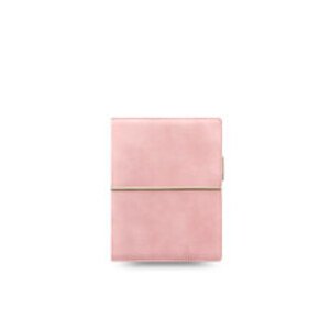Filofax Domino Soft  A7 týdenní 2024 pastelový růžový