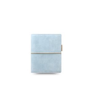 Filofax Domino Soft  A7 týdenní 2024 pastelový modrý