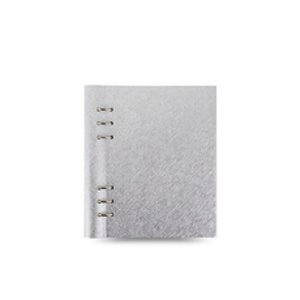 Filofax Clipbook Saffiano Metallic silver A5