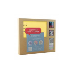 Filofax Blok s doplňky Clipbook A5 Pastelová žlutá