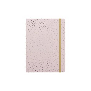 Filofax Zápisník Notebook Confetti A5 Rose Quartz