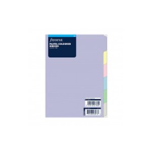 Filofax 132614 pastelové rozřazovače - A5