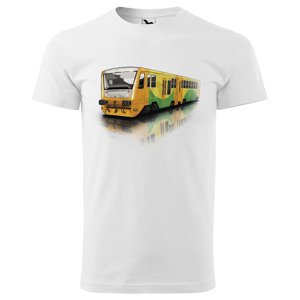 Tričko Regionální vlak – dětské (Velikost: 110, Barva trička: Bílá)