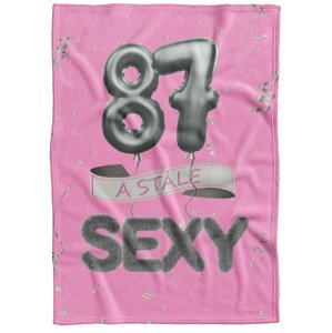Deka Stále sexy – Růžová (věk: 87, Podšití beránkem: NE)
