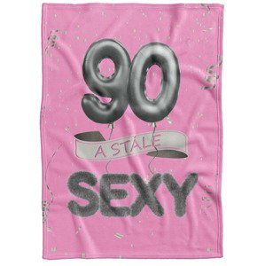 Deka Stále sexy – Růžová (věk: 90, Podšití beránkem: NE)