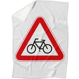 Deka Pozor cyklista (Podšití beránkem: ANO)