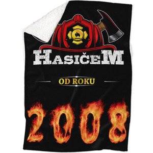 Deka Hasičem od roku (rok: 2008, Podšití beránkem: ANO)