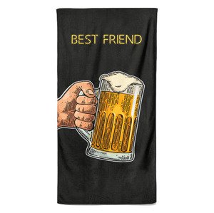 Osuška Beer friend (Velikost osušky: 100x170cm)