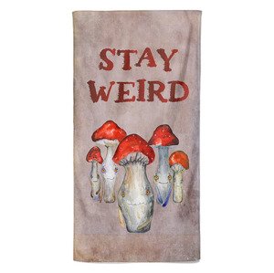 Osuška Stay weird (Velikost osušky: 70x140cm)