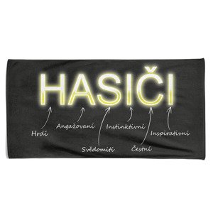Osuška Hasiči - vlastnosti (Velikost osušky: 100x170cm)