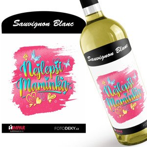 Víno Nejlepší maminka – blop (Druh Vína: Bílé víno)