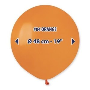 Balonek oranžový 48 cm