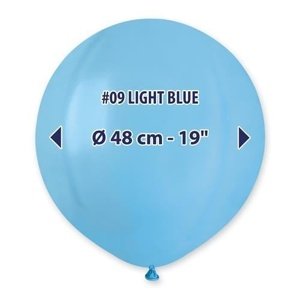 Balonek světle modrý 48 cm