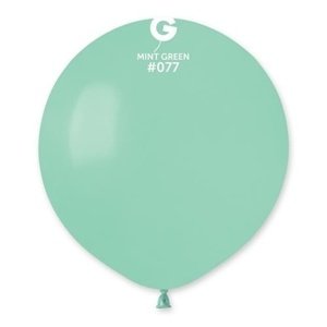 Balonek mátově zelený  48 cm