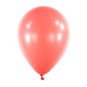Balonek Macaron Strawberry 30 cm, D24 - Makrónkový Červený