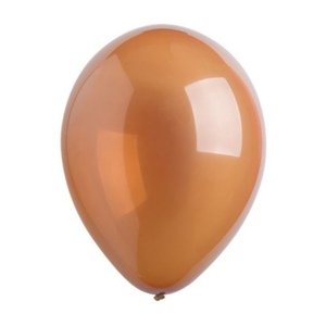 Balonek Crystal Chocolate Brown 30 cm, D41- Krystalický hnědý