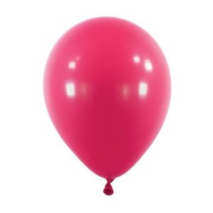 Balonek Crystal Magenta 30 cm, D46 - Tmavě růžový