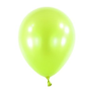 Balonek Metallic Kiwi Green 30 cm, DM67 - Sv. zelený metalický