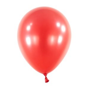 Balonek Metallic Red Apple 30 cm, DM32 - Červený metalický, 50 ks