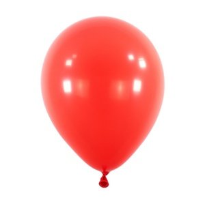 Balonek Standard Apple Red 30 cm, D45 - Červený, 50 ks