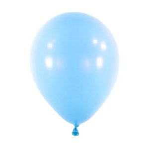Balonek standard Pastel Blue 30 cm, D09 - světle modrý, 50 ks