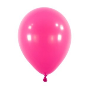 Balonek Fashion Hot Pink 30 cm, D07 - Tm. Růžový, 50 ks