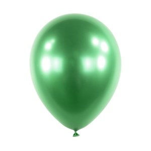 Chromový balonek Zelený 30 cm