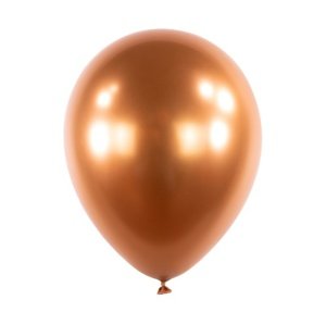 Chromový balonek Jantarový 30 cm