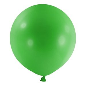 Balonek Crystal Festive Green 60 cm, D18 - Krystalický zelený, 4 ks