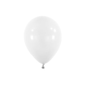 Balonek Standard Frosty White 13 cm, D01 - bílý, 100 ks
