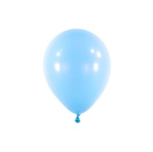Balonek standard Pastel Blue 13 cm, D09 - světle modrý, 100 ks