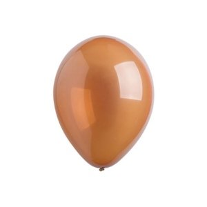 Dekorační balonky Krystalické hnědé 13 cm - 100 ks - D41