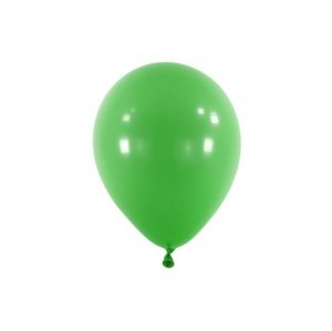 Balonek Crystal Festive Green 13 cm, D18 - Krystalický zelený, 100 ks