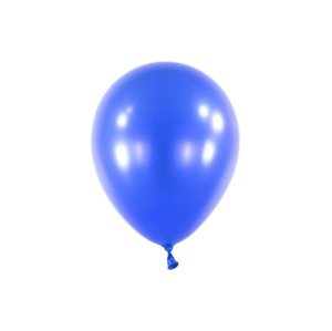 Balonek Metallic Bright Royal Blue 13 cm, DM36 - Modrý metalický, 100 ks