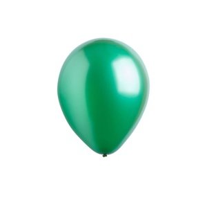 Balonek Metallic Festive Green 13 cm, DM55 - Tm. zelený metalický, 100 ks