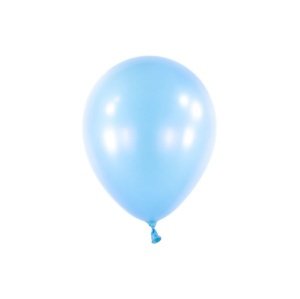 Balonek Pearl pastel blue 13 cm, DM40 - Sv. modrý perleťový, 100 ks