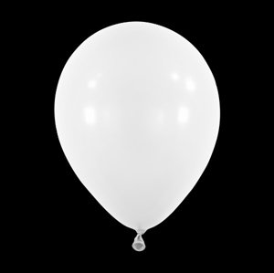 Balonek Standard Frosty White 30 cm, D01 - bílý, 50 ks