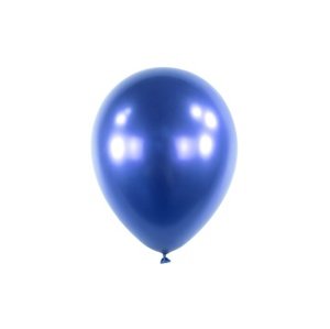 Chromový balonek Modrý 13 cm - 100 ks - CH02